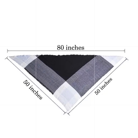 Plaid Blanket Scarf - Picture 5 of 5